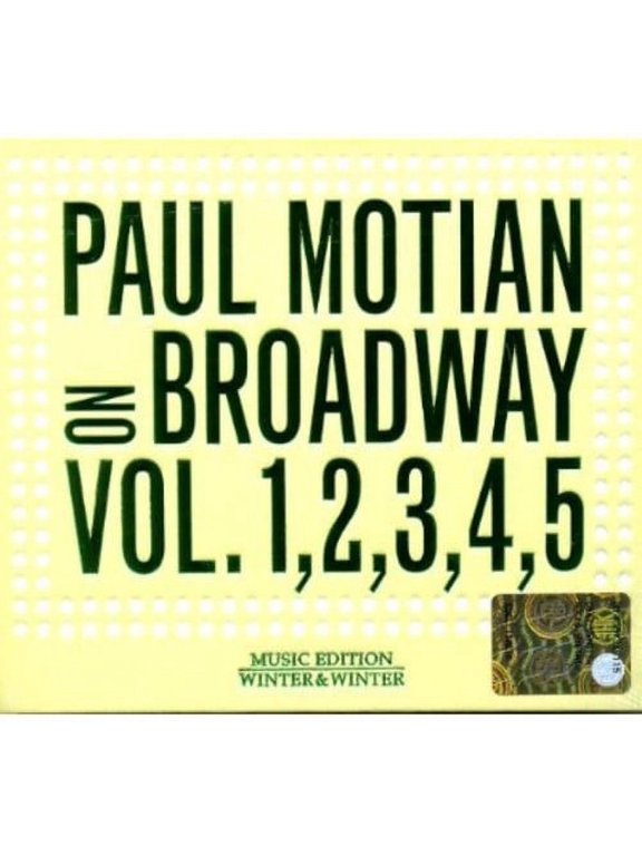 Paul Motian - On Broadway, Vol. 1, 2, 3, 4, 5 - Music & Performance - CD