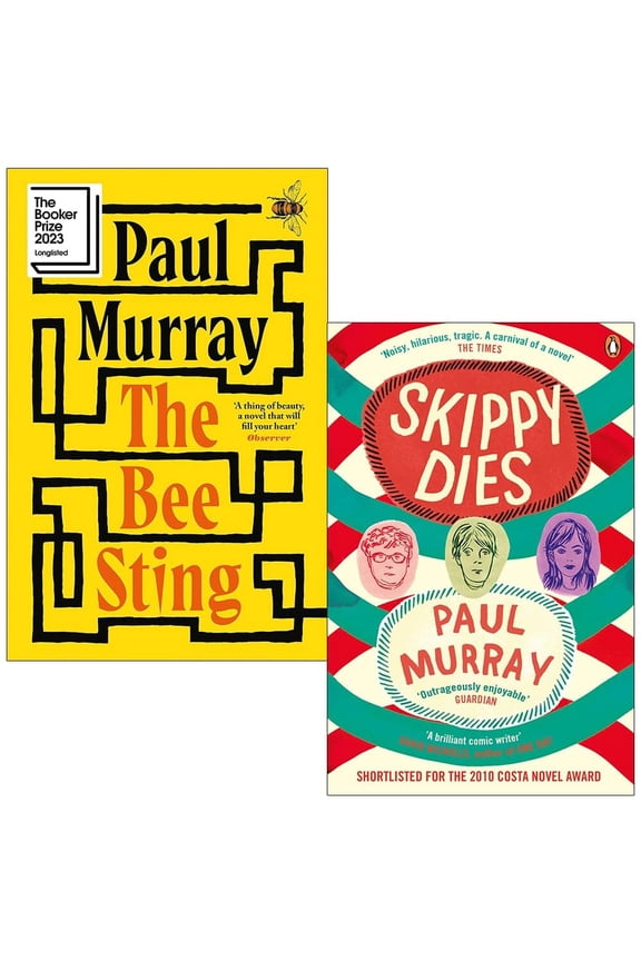 Paul Murray 2 Books (Skippy Dies & The Bee Sting) Set - Fiction - Hardback/Paperback
