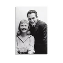 Paul Newman Actor Poster American Canvas Wall Art Prints Poster Gifts Photo Picture Painting Posters Room Decor Home Decorative 12x18inch(30x45cm)