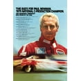 thumbnail image 1 of Paul Newman Racing Poster Metal Sign 8Inx 12In Metal Print 8x12 Square Adults Best Posters, 1 of 3