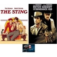 thumbnail image 1 of Paul Newman Robert Redford Double Feature The Sting & Butch Cassidy and the Sundance Kid Includes Glossy Print Movie Take Art Card, 1 of 4