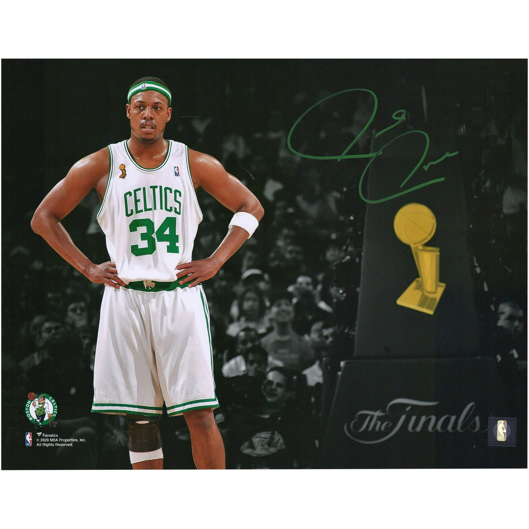 Kevin Garnett Boston Celtics Autographed NBA Champion 12