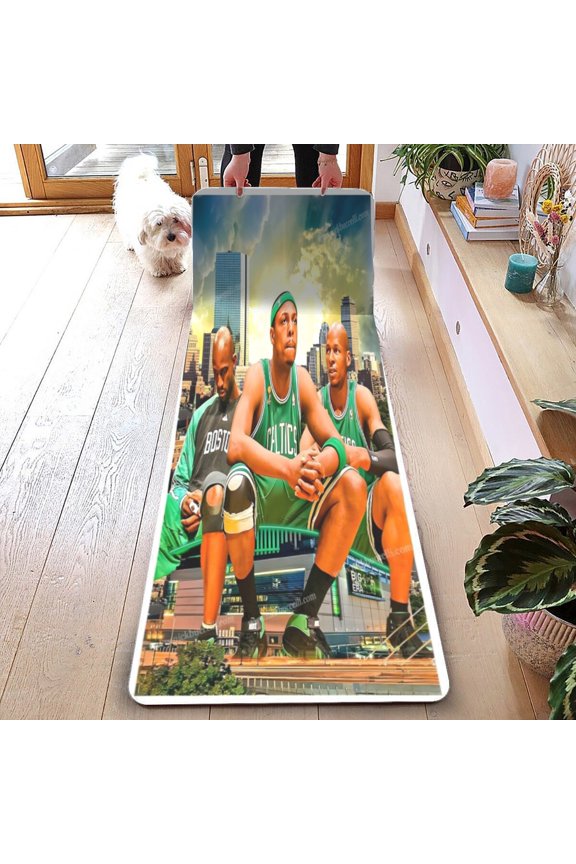 Paul and Pierce yoga mat offers comfortable sPaul and Pierceport, anti-slip stability, and portability, with vibrant designs to keep your practice energized anywhere.