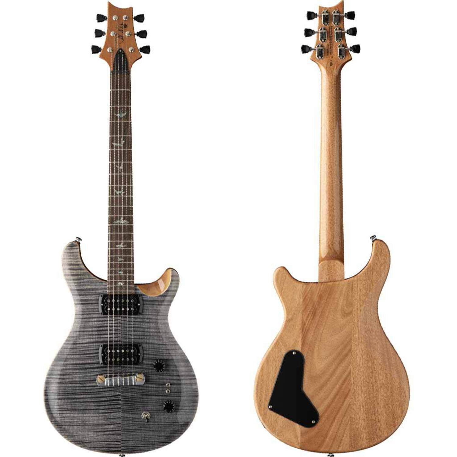 PRS SE Pauls 6-String Right-Handed Electric Guitar with Maple and Mahogany Body and Rosewood Fingerboard (Charcoal)