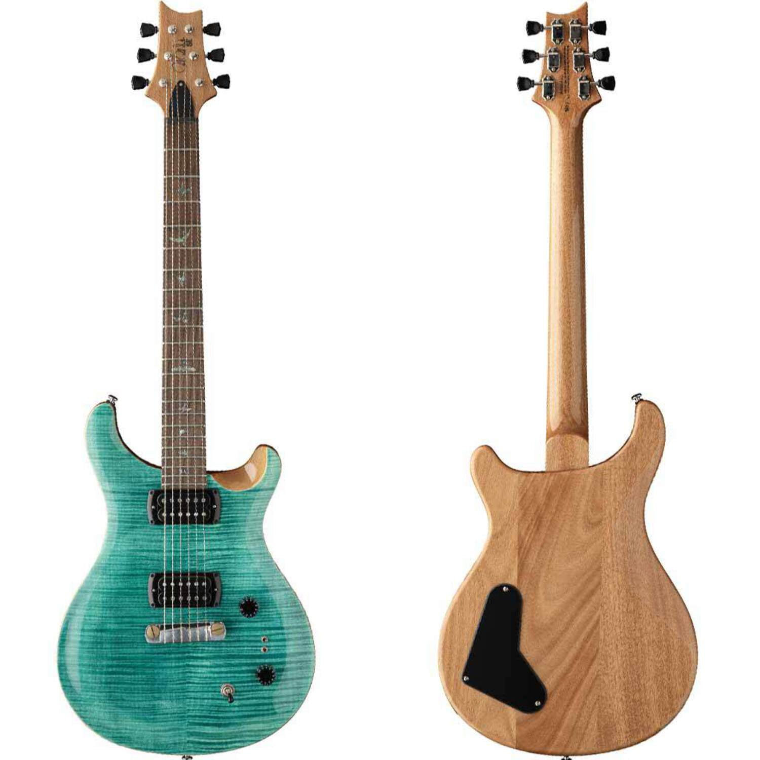 PRS SE Pauls 6-String Right-Handed Electric Guitar with Maple and Mahogany Body and Rosewood Fingerboard (Turquoise)
