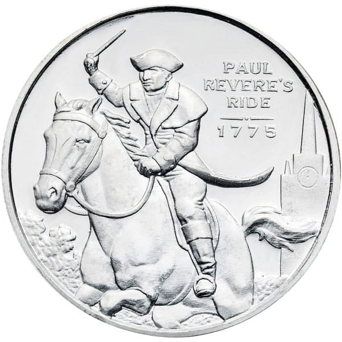 MONEY METALS MINT Paul Revere 1/2 Oz Silver Rounds