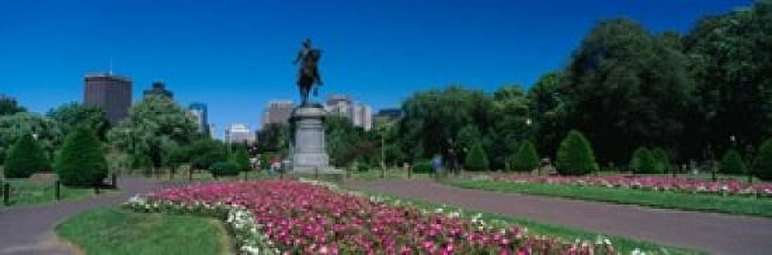 Paul Revere Statue Boston Public Garden Massachusetts Canvas Art - Panoramic Images (37 x 12)