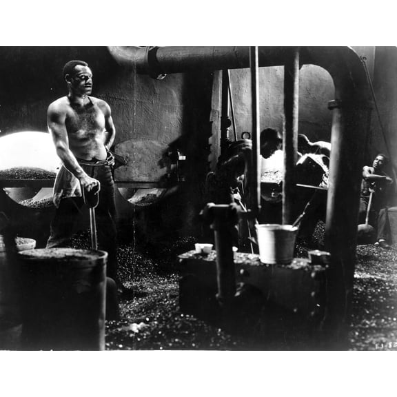 Paul Robeson Posed in Topless Photo Print (24 x 30)