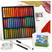Paul Rubens Artist Oil Pastels 48 Colors Set - Soft and Smooth Pastel are Easy-to-Mix