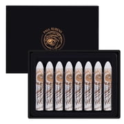 Paul Rubens White Oil Pastels for Artsits, 8PCS HAIYA Soft Oil Pastels Set, Creamy and Easy to Blend, Bullet Head