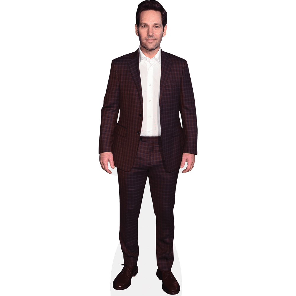 Paul Rudd (Purple Suit) Lifesize Cardboard Cutout Standee - Walmart.com