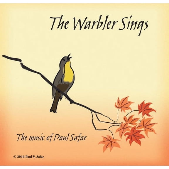 Paul Safar - Warbler Sings - Music & Performance - CD