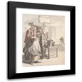 thumbnail image 1 of Paul Sandby 12x14 Black Modern Framed Museum Art Print Titled - London Cries; ‘Turn Your Copper into Silver Now Before Your Eyes’ (ca. 1760), 1 of 5