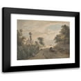 thumbnail image 1 of Paul Sandby 18x15 Black Modern Framed Museum Art Print Titled - The Bayswater Turnpike, 1 of 5
