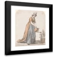 thumbnail image 1 of Paul Sandby 20x24 Black Modern Framed Museum Art Print Titled - Sara Hough, Mrs. T. P. Sandby's Nursery Maid (ca. 1805), 1 of 5