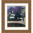 thumbnail image 1 of Paul Serusier 2x Matted 20x24 Gold Ornate Framed Art Print 'Square with Street Lamp', 1 of 2