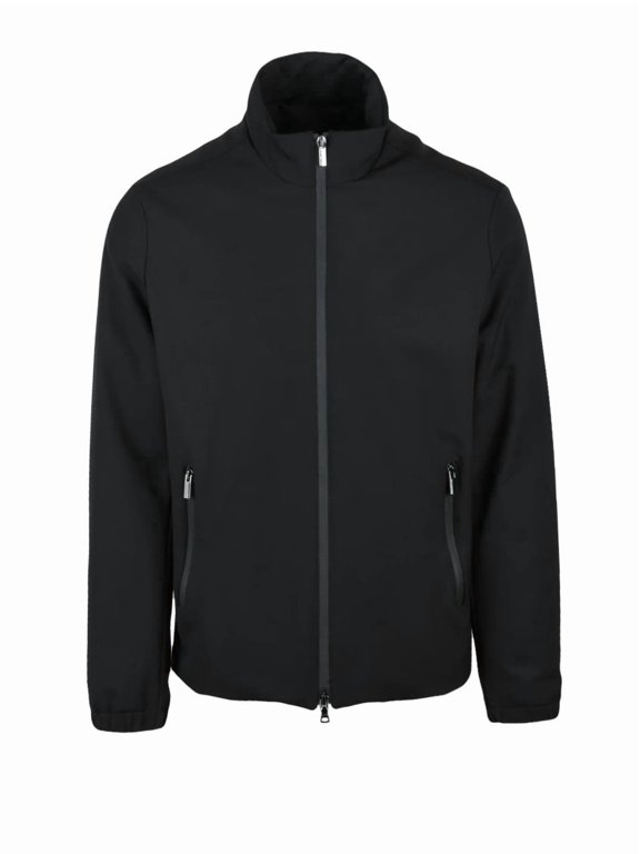 Black Nylon Softshell Jacket (Men's)