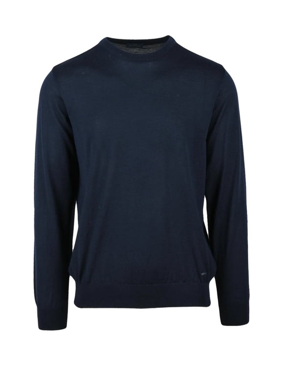 Crew Neck Sweater In Fine-Knit Virgin Wool (Men's)