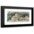 thumbnail image 1 of Paul Signac 14x9 Black Modern Framed Museum Art Print Titled - Puy-En-Velay, Stormy Sky, 1 of 5
