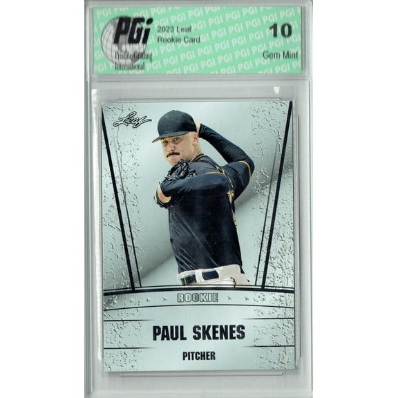 Paul Skenes 2023 Leaf Draft #RS-68 #1 Overall Pick Rookie Card PGI 10