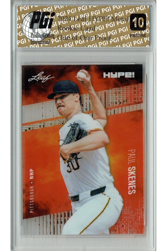 Paul Skenes 2024 Leaf Metal HYPE! #HM-13 Matrix 1/1 Proof Rookie Card PGI 10