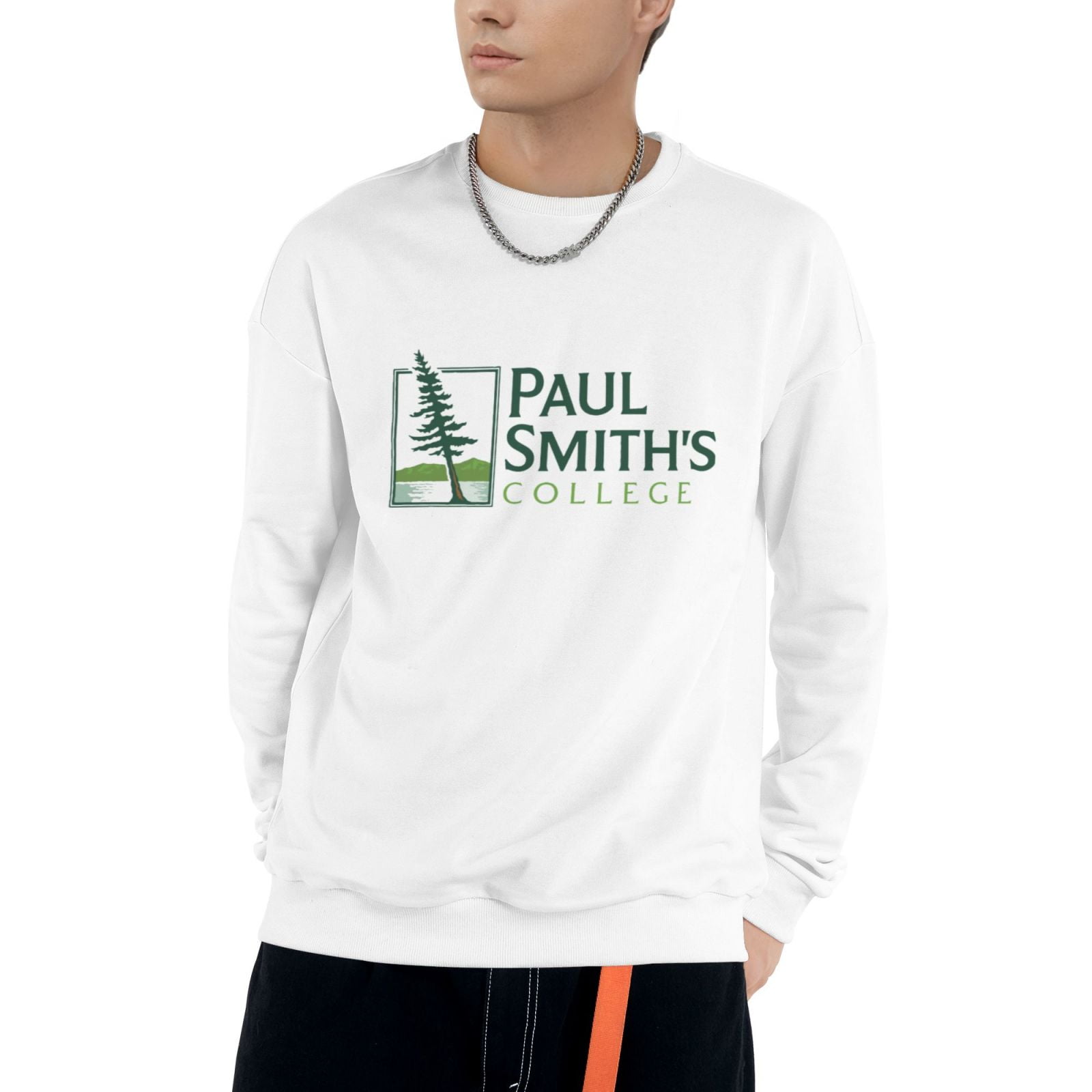 Paul Smiths College Of Arts And Science Logo Adult Sweatshirts，Funny