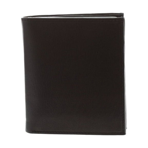 Paul & Taylor Black Leather Big Hipster Bifold Wallet