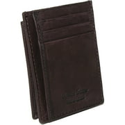Paul & Taylor Leather Front Pocket Credit Card ID Holder Wallet Men