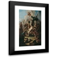 thumbnail image 1 of Paul Troger 10x14 Black Modern Framed Museum Art Print Titled - The Marter of St. Cassian (1751-1753), 1 of 5