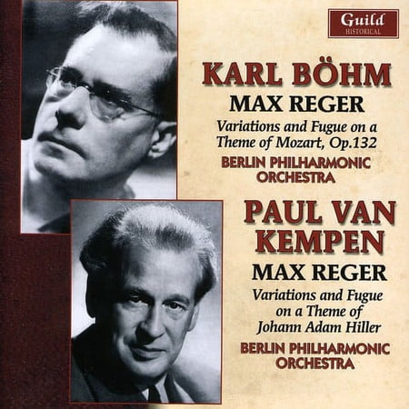 Paul Van Kempen - Bohm Van Kempen Conduct Music By Max Reger - Music & Performance - CD