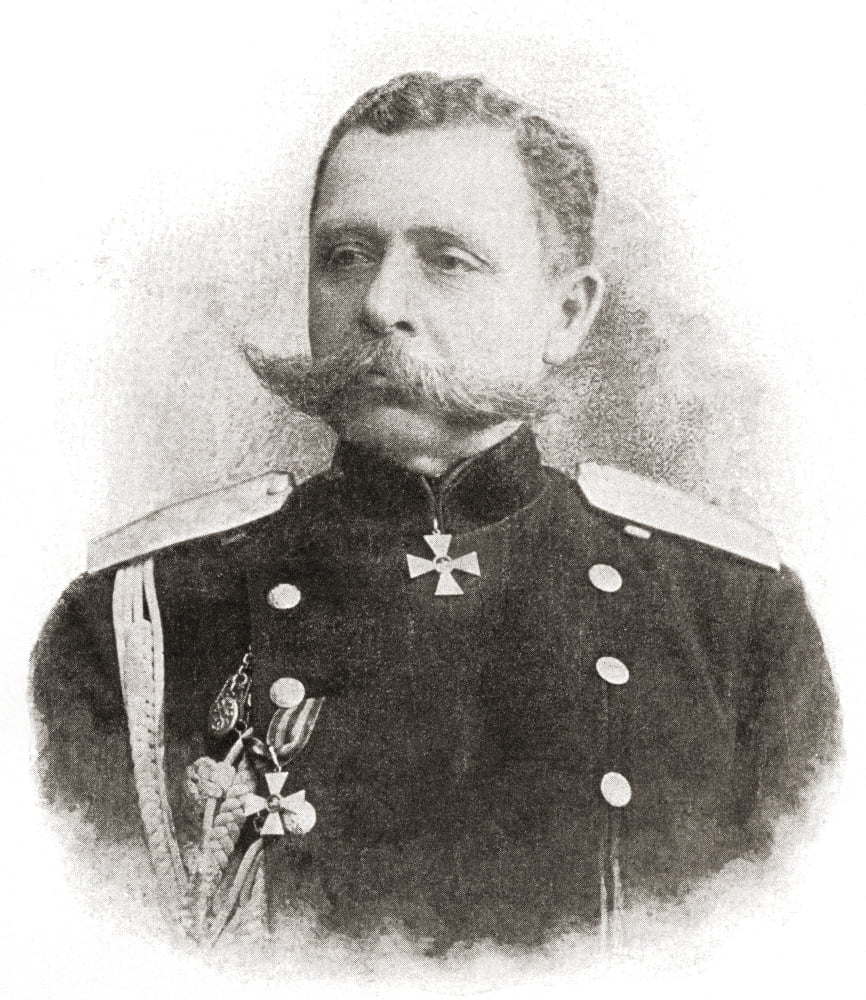 Paul Von Rennenkampf Aka Pavel Karlovich Rennenkampf 1854 - 1918 Russian General From The Century Illustrated Monthly Magazine May To October 1904 Canvas Art - Ken Welsh Design Pics (13 x 15)