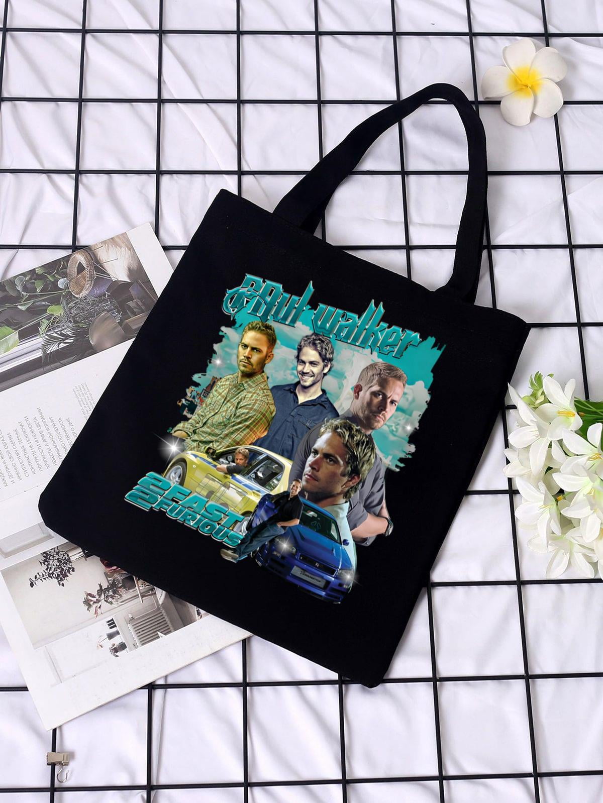 Toretto's Garage Canvas Tote Bag - Reusable Natural Canvas Shopping Bag With Fun Design - View #10
