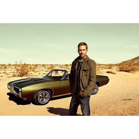 Paul Walker Poster Art decor 27inx40in for any room 27x40 Multi-Color Square Adults Western Graphic