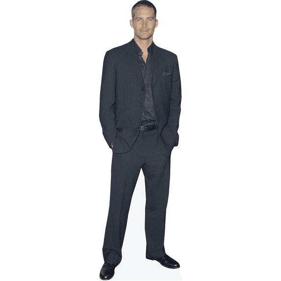 Paul Walker (Suit) Mini Cardboard Cutout Standee