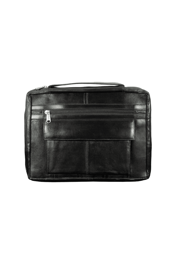 Genuine Leather Religious Bible Book Cover with Handle