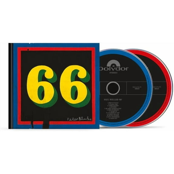 Paul Weller - 66 - Limited Deluxe Edition in Hardback Book with Bonus CD - Music & Performance - CD
