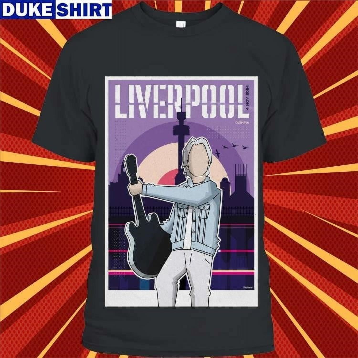 Paul Weller Tour November 4 2024 Liverpool, UK, Liverpool Olympia Shirt