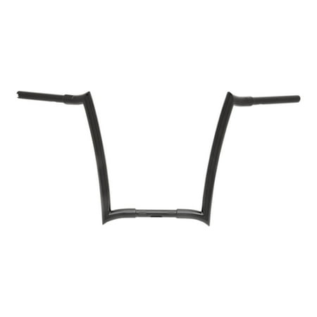 Paul Yaffe 1.25" Bagger Monkey 14" Rise Black Handlebar (H00904)