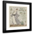 thumbnail image 1 of Paul Zenker 20x24 Black Modern Framed Museum Art Print Titled - The Thorny Cactus; Evening Dress, Garnished with Lace ‘A La Marechale’ (1921), 1 of 5