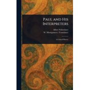 Paul and His Interpreters, Hardcover