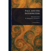 Paul and His Interpreters, Paperback