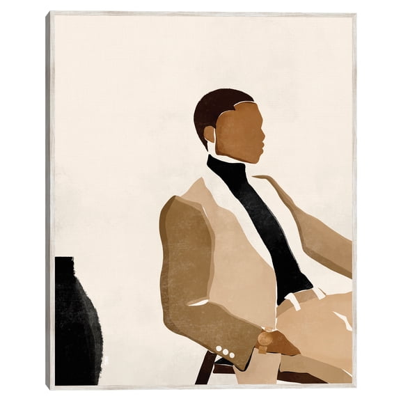 Paul by Bria Nicole Framed Canvas Art Print