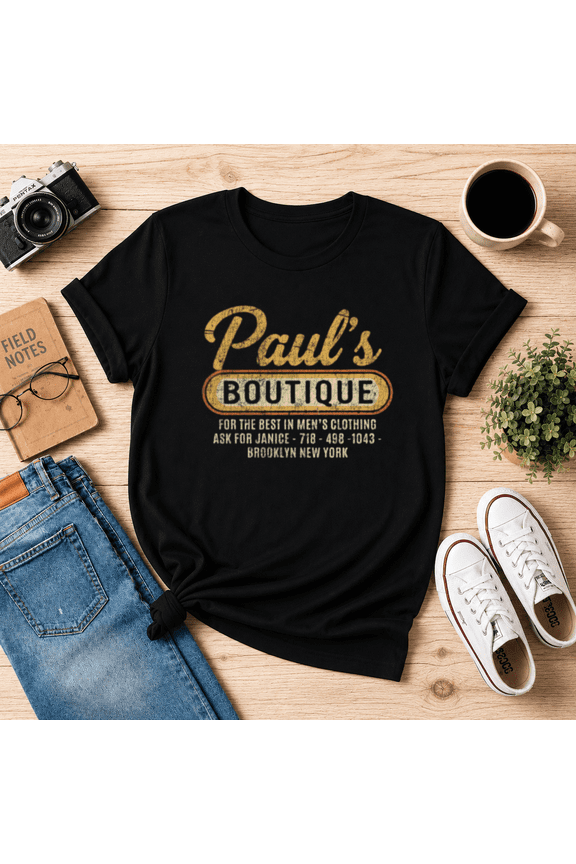 Paul's Boutique Brooklyn Men's Clothing Vintage T-Shirt N2638, S-5XL