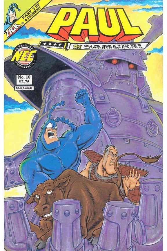 Paul the Samurai #10 VF ; NEC Comic Book