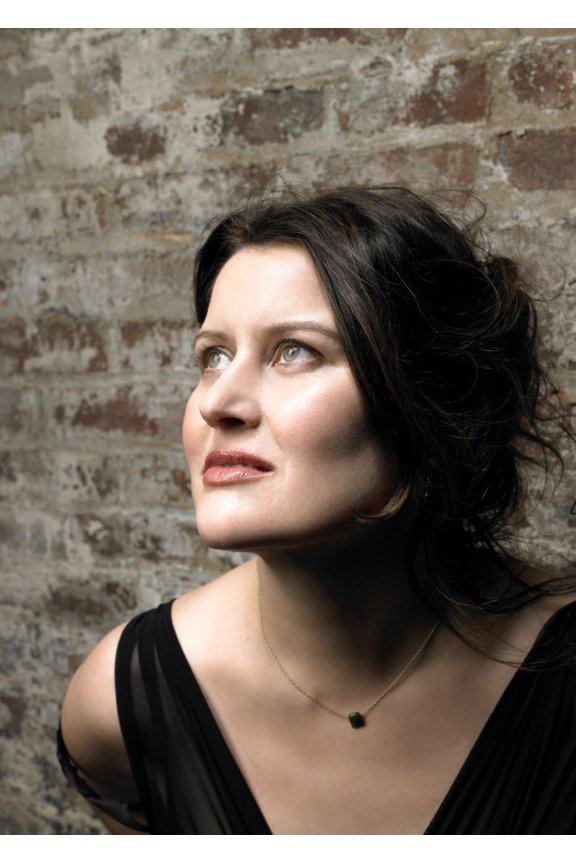 Paula Cole Poster brick wall portrait 16in x 24in Poster Square Adults Western Graphic