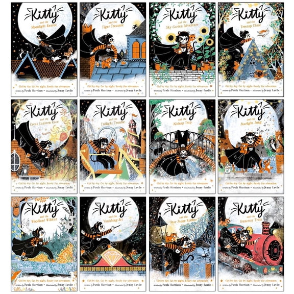 Paula Harrison Kitty Series 1-12 Books Collection Set
