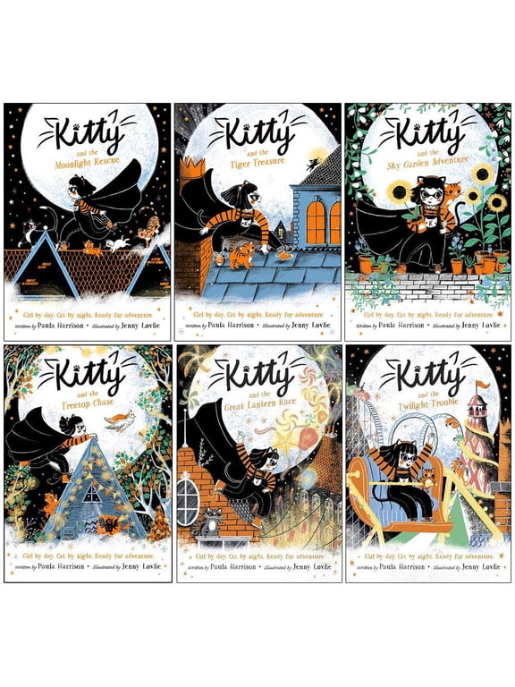 Kitty's Superhero Adventures by Paula Harrison 6 Books Collection - Ages 5+ - Paperback