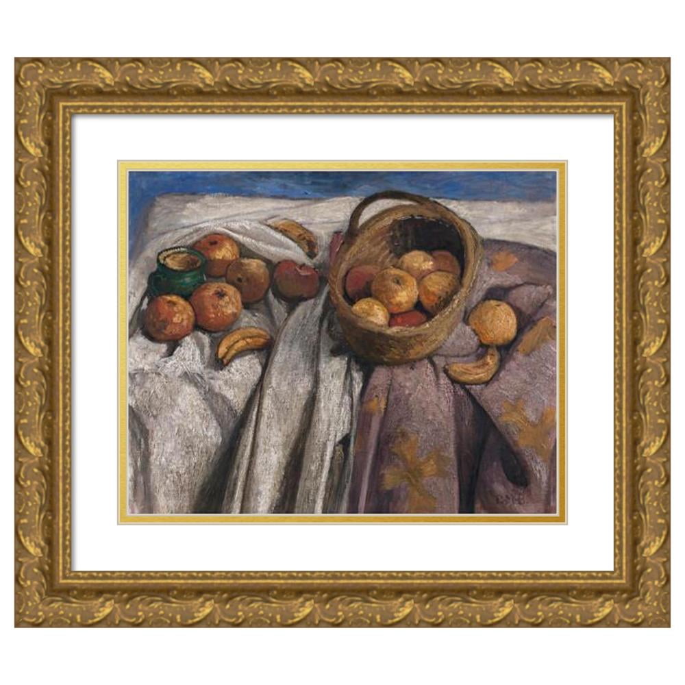 Paula Modersohn-Becker 14x12 Gold Ornate Wood Frame and Double