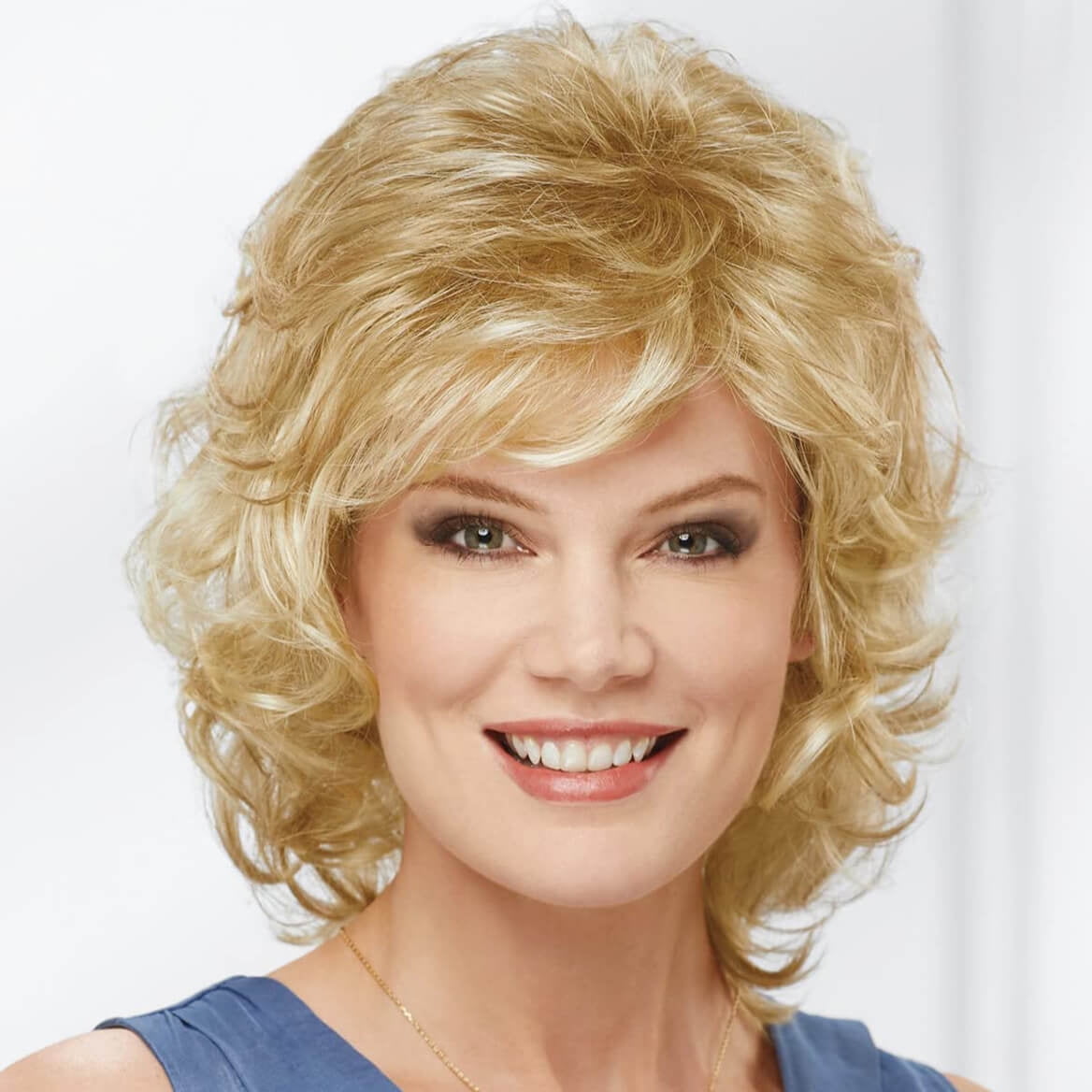 Paula Young Long Color Me Beautiful WhisperLite Wig Long, Soft Wispy Layers with Sides Brushed Forward Or Back For A Natural Look/Multi-tonal Shades of Blonde, Silver, Brown, and Red