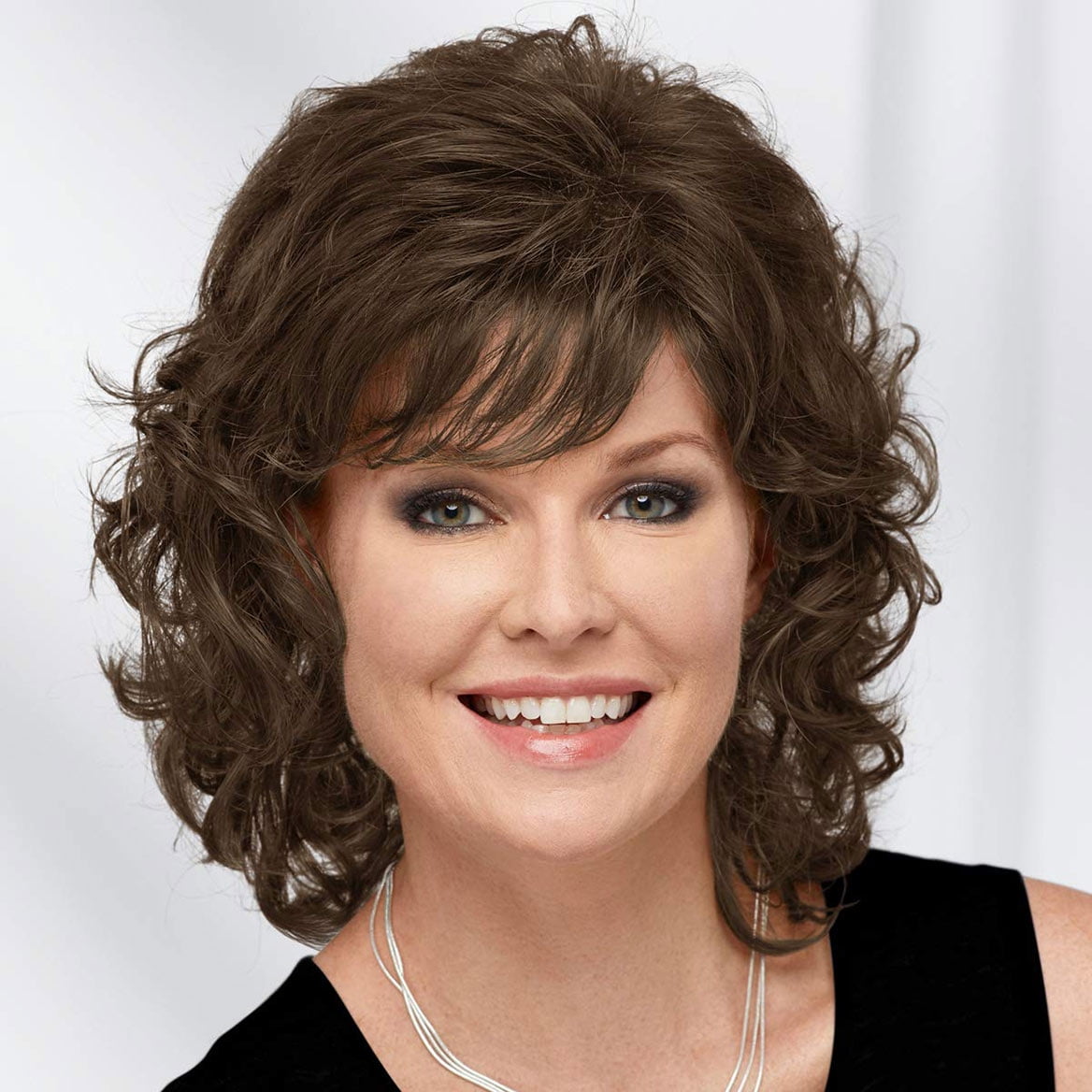Paula Young Long Color Me Beautiful WhisperLite Wig Long, Soft Wispy Layers with Sides Brushed Forward Or Back For A Natural Look/Multi-tonal Shades of Blonde, Silver, Brown, and Red
